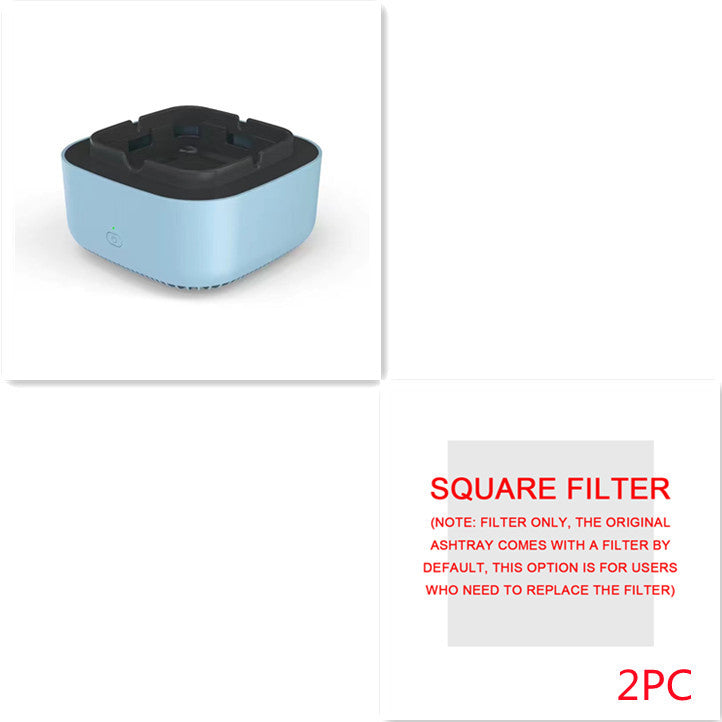 Smoke Removal Air Purification Ashtray – Automatic Anion Purifier for Home & Car