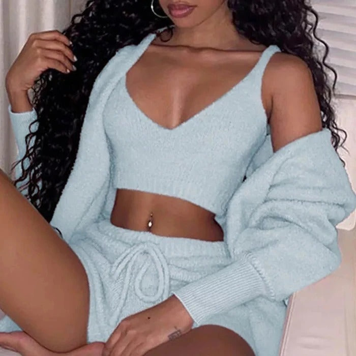 Women’s 3pcs Pajama Set