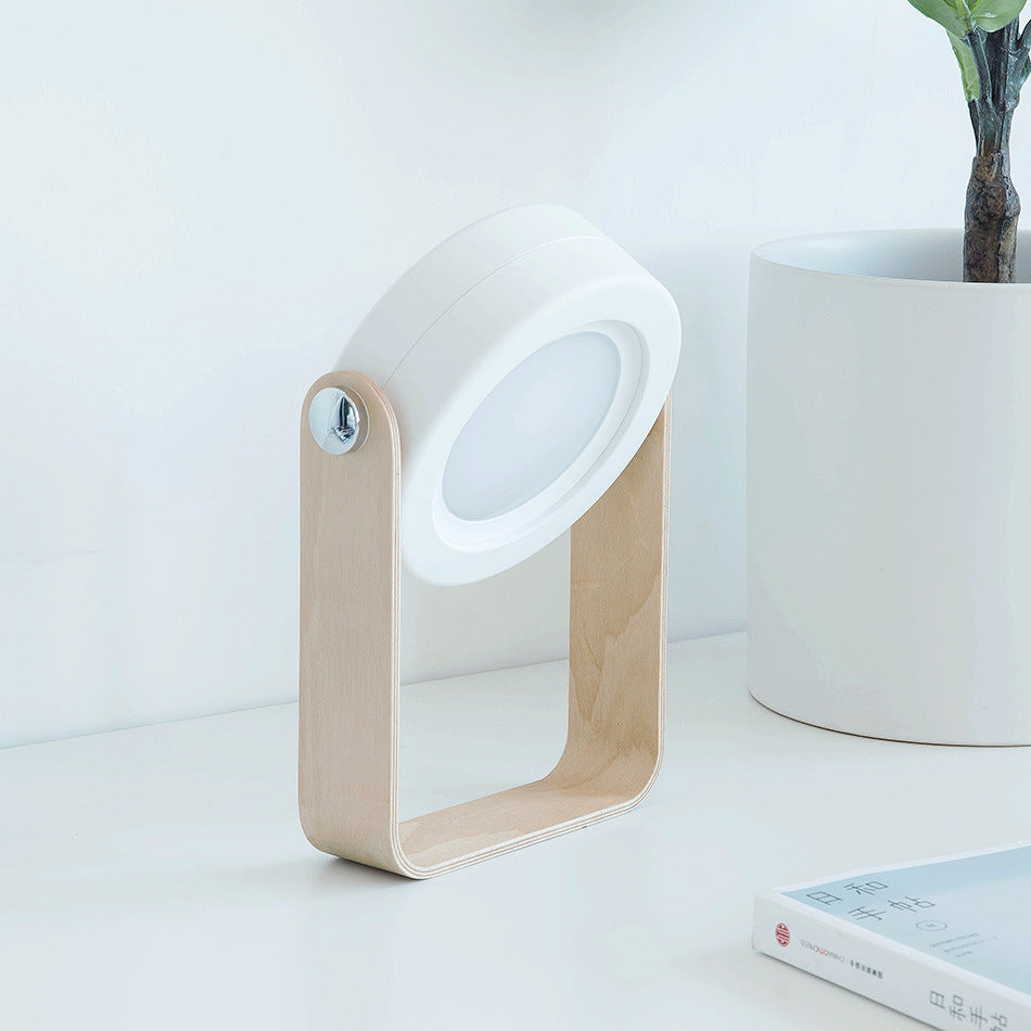 Foldable Touch Dimmable LED Night Light – Portable USB Rechargeable Lantern Lamp