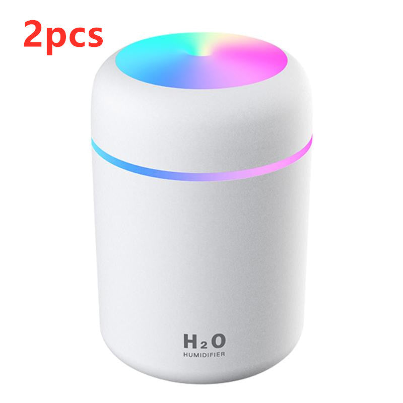 USB Mini Humidifier – Silent Large Fog Desk Atomizer