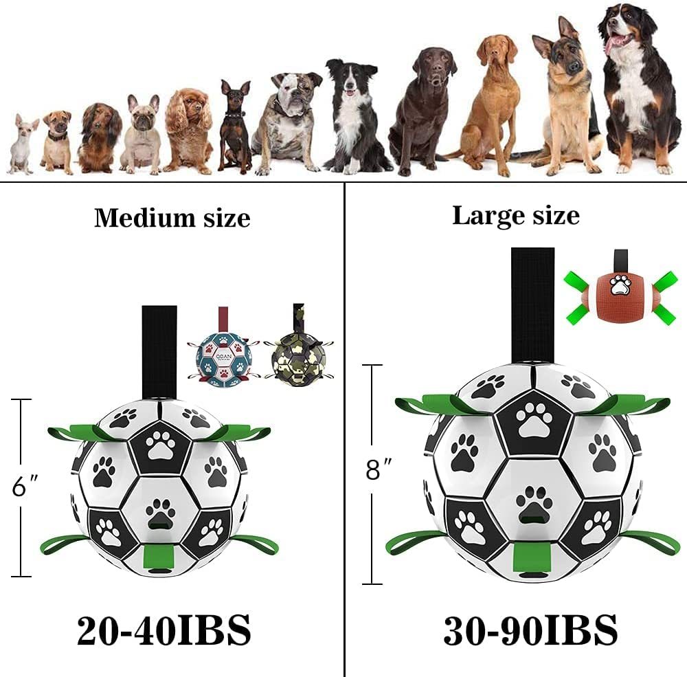 Interactive Dog Soccer Ball Toy