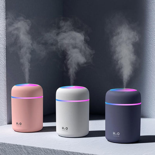 USB Mini Humidifier – Silent Large Fog Desk Atomizer