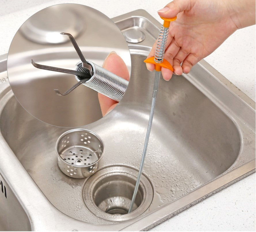 Kitchen Sink Hair Cleaning Tool
