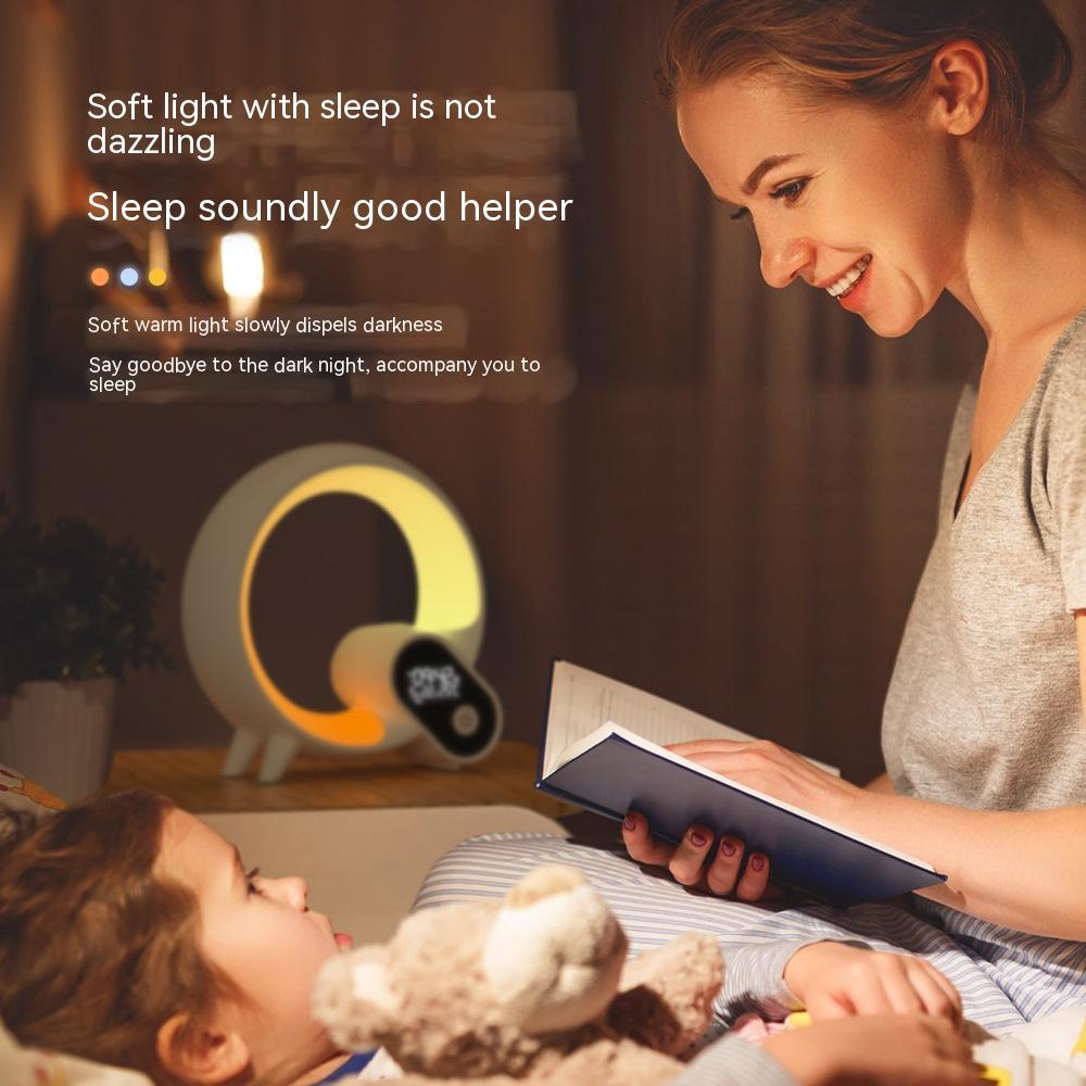 Q Light Sunrise Alarm Clock – Analog Digital Display with Bluetooth Audio