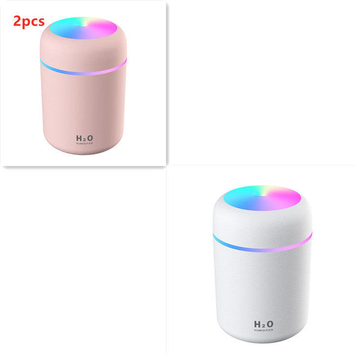 USB Mini Humidifier – Silent Large Fog Desk Atomizer