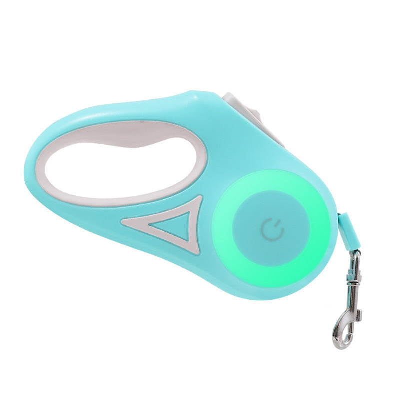 Retractable Dog Leash with Collar – Spotlight Automatic Pet Lead