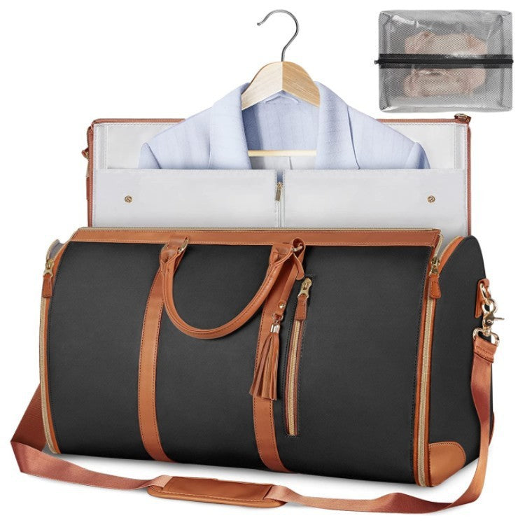 Women’s Large Travel Duffle Bag – Foldable Waterproof Tote & Suit Carrier