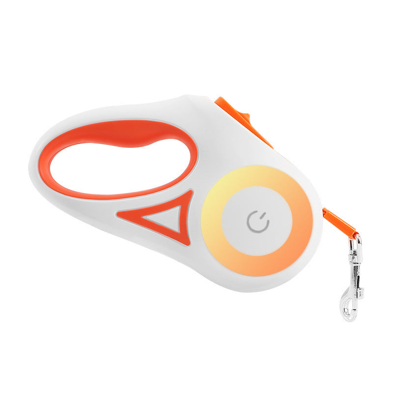 Retractable Dog Leash with Collar – Spotlight Automatic Pet Lead