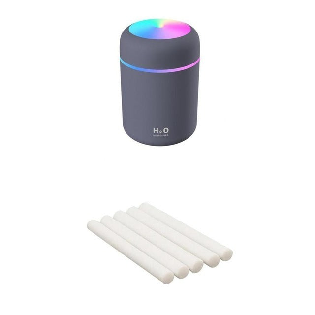 USB Mini Humidifier – Silent Large Fog Desk Atomizer