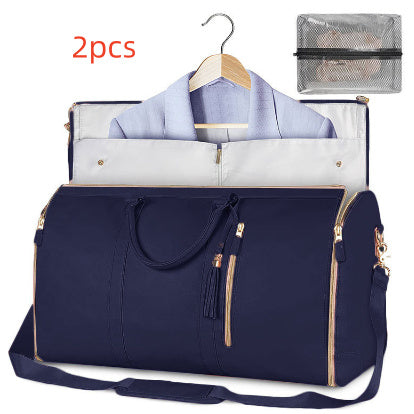 Women’s Large Travel Duffle Bag – Foldable Waterproof Tote & Suit Carrier