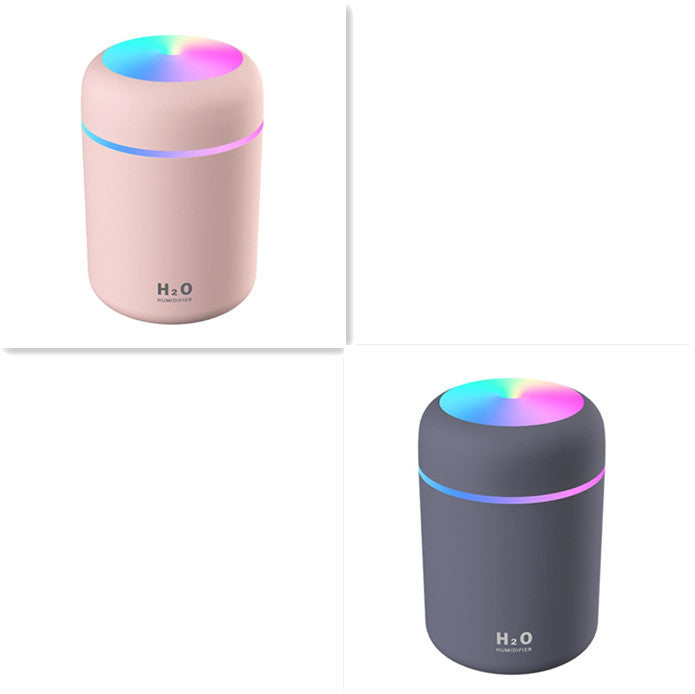 USB Mini Humidifier – Silent Large Fog Desk Atomizer