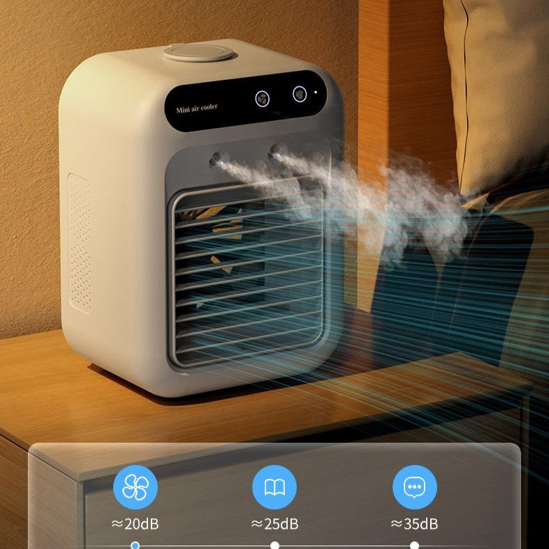 Portable Air Conditioner & Cooler Fan for Room, Office, and Car
