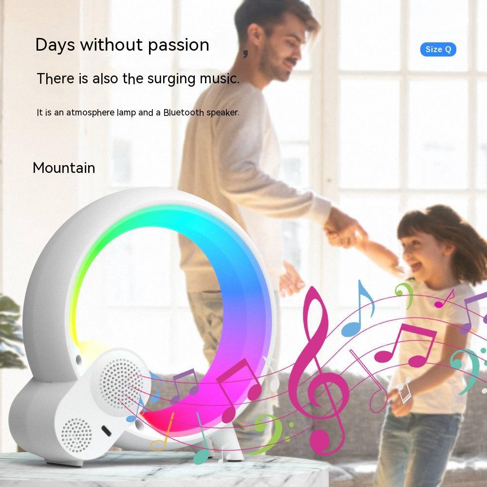 Q Light Sunrise Alarm Clock – Analog Digital Display with Bluetooth Audio