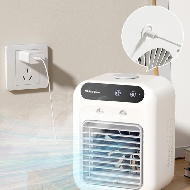 Portable Air Conditioner & Cooler Fan for Room, Office, and Car