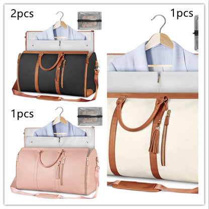 Women’s Large Travel Duffle Bag – Foldable Waterproof Tote & Suit Carrier