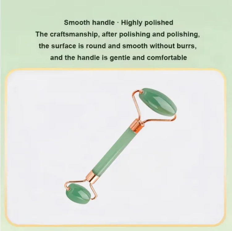 Gua Sha Board 2PCS Massage Stone For Facial Body Skincare Roller Scraping Massager Tool