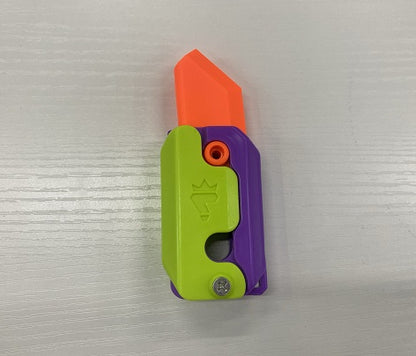 3D Printing Gravity Cube – Mini Jumping Radish Toy & Pendant for Kids