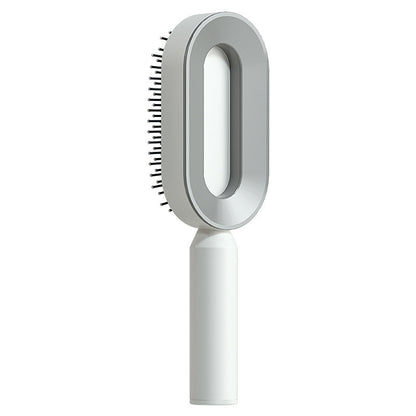 Self-Cleaning Hair Brush with Scalp Massage