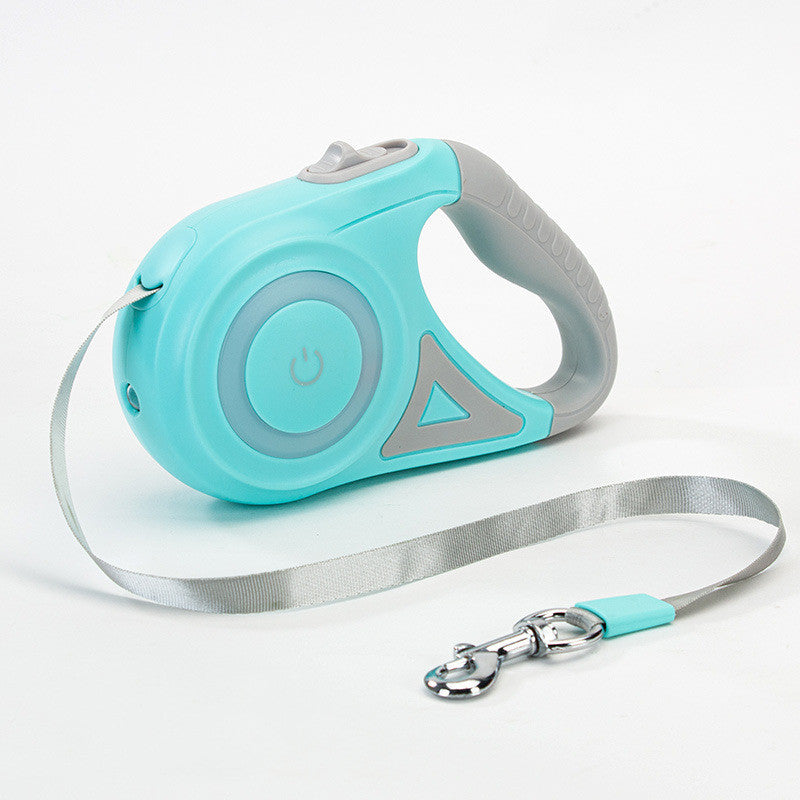 Retractable Dog Leash with Collar – Spotlight Automatic Pet Lead