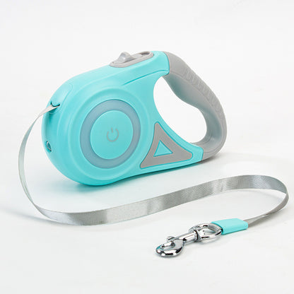 Retractable Dog Leash with Collar – Spotlight Automatic Pet Lead