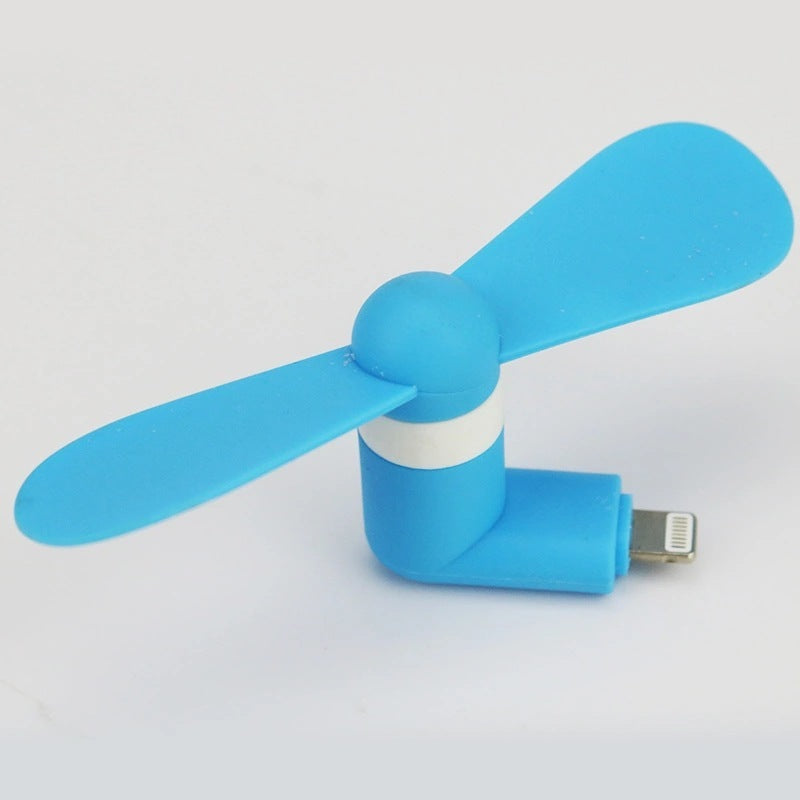 Compatible with Apple , Mobile Phone Mini Fan Android Portable Mobile Phone Mini Fan