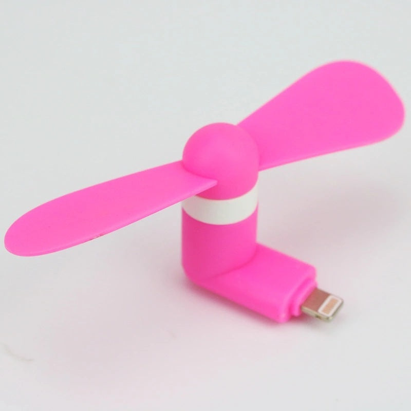 Compatible with Apple , Mobile Phone Mini Fan Android Portable Mobile Phone Mini Fan