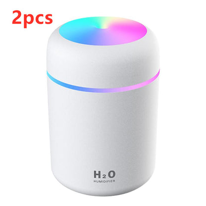 USB Mini Humidifier – Silent Large Fog Desk Atomizer