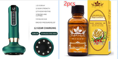 Fat Burning Vacuum Massager – Electric Cupping & Body Gua Sha To