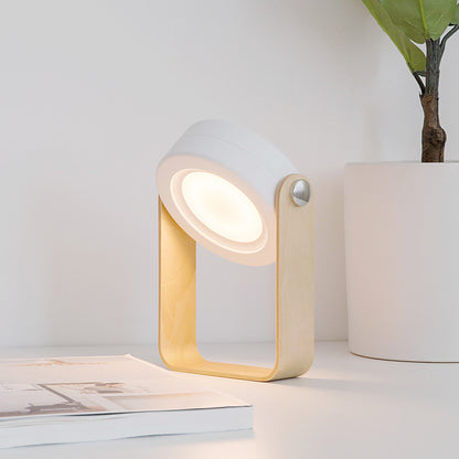 Foldable Touch Dimmable LED Night Light – Portable USB Rechargeable Lantern Lamp