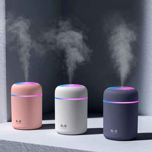 USB Mini Humidifier – Silent Large Fog Desk Atomizer