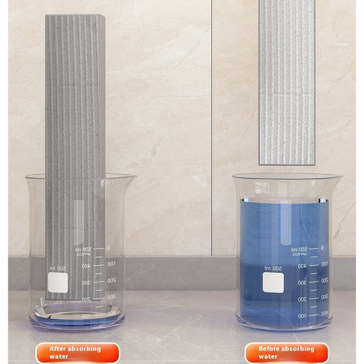 Handy foldable sponge mop for easy cleaning of desks, glass, and home surfaces