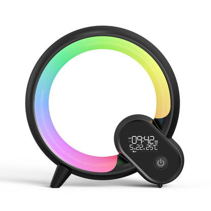 Q Light Sunrise Alarm Clock – Analog Digital Display with Bluetooth Audio