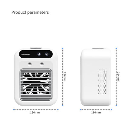Portable Air Conditioner & Cooler Fan for Room, Office, and Car