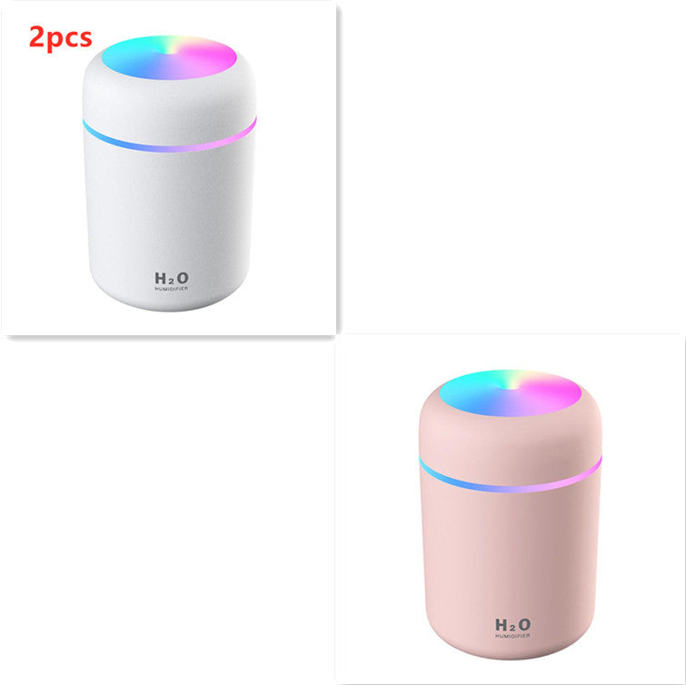 USB Mini Humidifier – Silent Large Fog Desk Atomizer