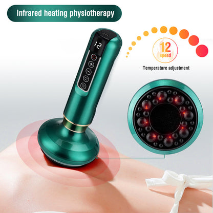 Fat Burning Vacuum Massager – Electric Cupping & Body Gua Sha To