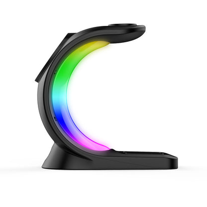 Magnetic Fast Charging Station – 4-in-1 Wireless Charger with Night Light