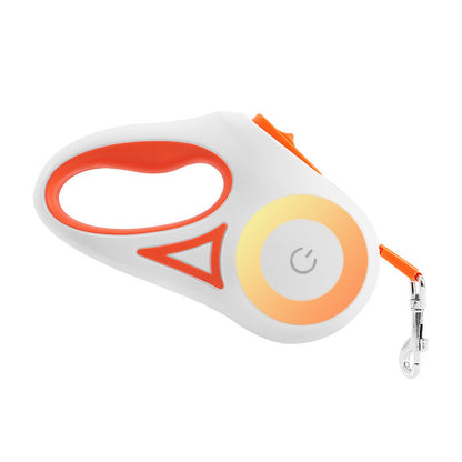 Retractable Dog Leash with Collar – Spotlight Automatic Pet Lead