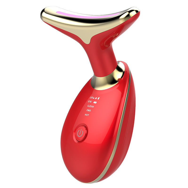 EMS Thermal Neck Lifting Massager – Electric Microcurrent Wrinkle Remover
