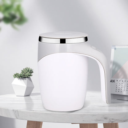 Rechargeable Automatic Stirring Cup – Electric Magnetic Coffee & Milkshake Mixer
