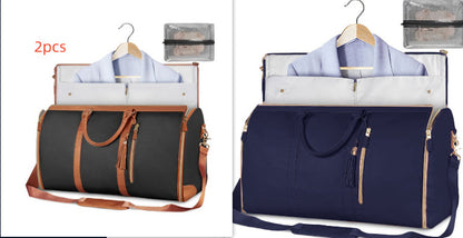 Women’s Large Travel Duffle Bag – Foldable Waterproof Tote & Suit Carrier