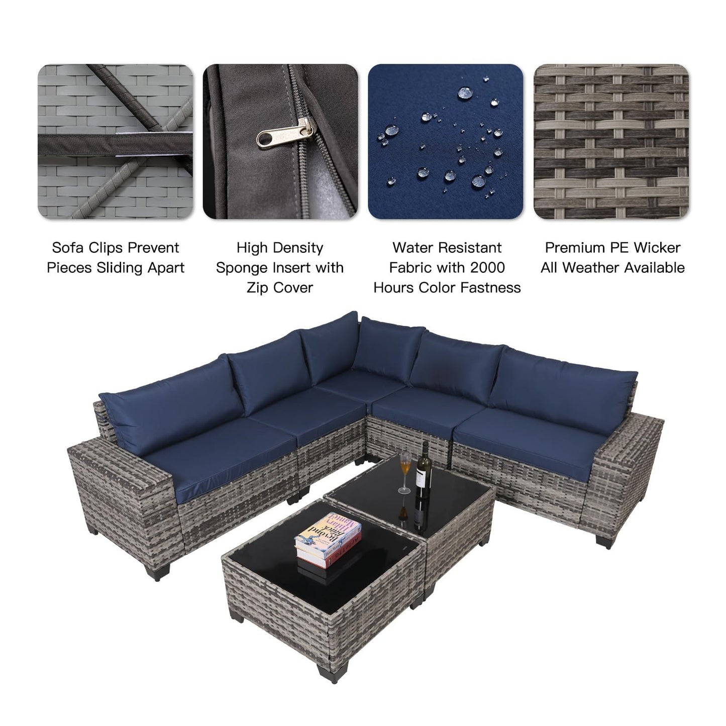 All-Weather Patio Conversation Set
