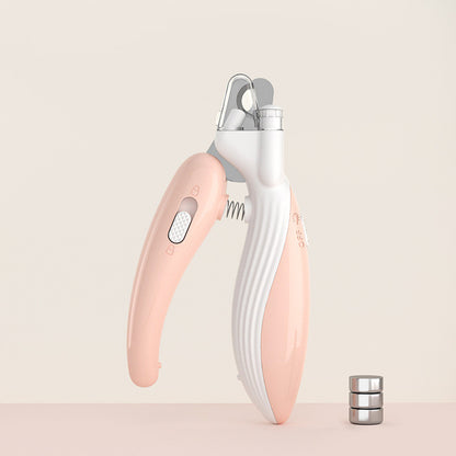 LED Pet Nail Clippers – Electric Nail Grinder for Dogs & Cats