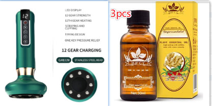 Fat Burning Vacuum Massager – Electric Cupping & Body Gua Sha To