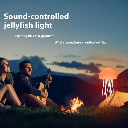 LED Jellyfish Mood Lamp – Smart Night Light & Table Decoration