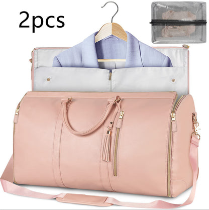 Women’s Large Travel Duffle Bag – Foldable Waterproof Tote & Suit Carrier