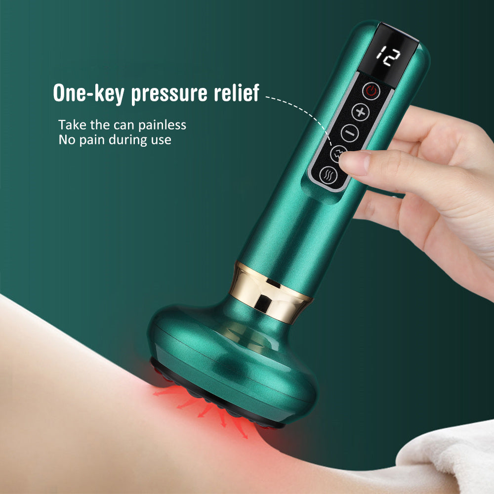 Fat Burning Vacuum Massager – Electric Cupping & Body Gua Sha To