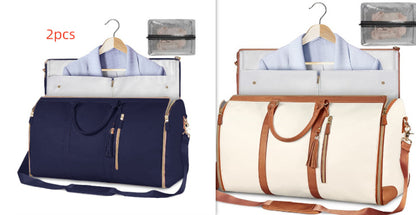 Women’s Large Travel Duffle Bag – Foldable Waterproof Tote & Suit Carrier