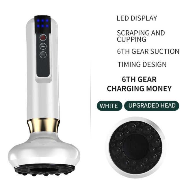 Fat Burning Vacuum Massager – Electric Cupping & Body Gua Sha To