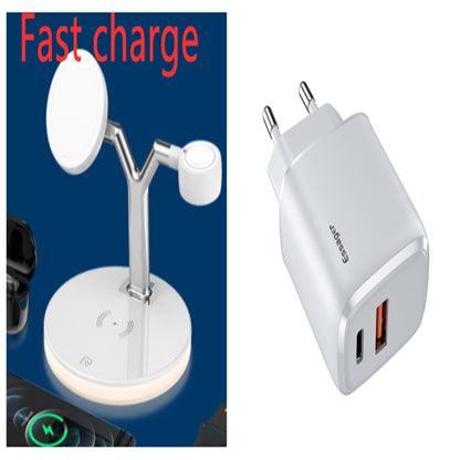 3-in-1 Magnetic Wireless Charger – 15W Fast Charging Station for Apple Devices