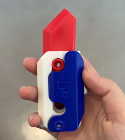 3D Printing Gravity Cube – Mini Jumping Radish Toy & Pendant for Kids